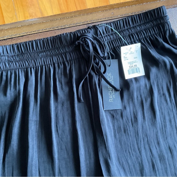 Elegant Black Wide-Leg Pants NWT - Picture 4 of 11